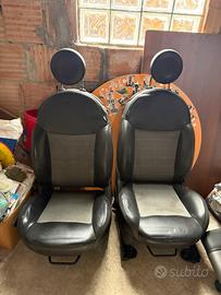 Sedili fiat 500    Pelle/tessuto