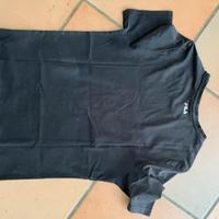 T-shirt Fila tg S colore nero con logo sia davanti