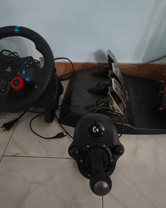 LOGITECH G29 VOLANTE PEDALI CAMBIO FRENO A MANO