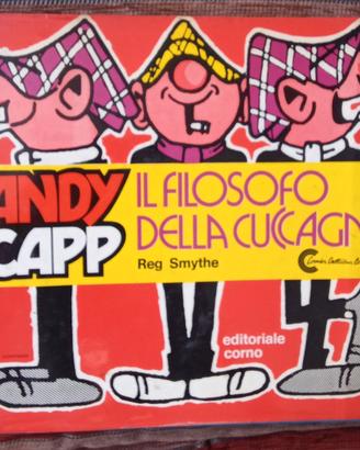 2 libri cartonati Andy Capp (Editoriale Corno)