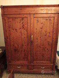 Armadio due ante e cassetti