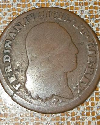 Regno due Sicilie, 6 tornesi 1800
