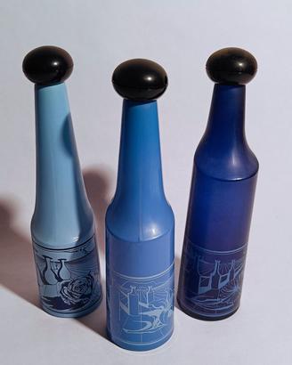 Trittico Bottiglie Rosso Antico Salvador Dalí 1970