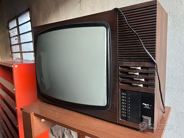 TV vintage REX Color Electronic televisore d’epoca