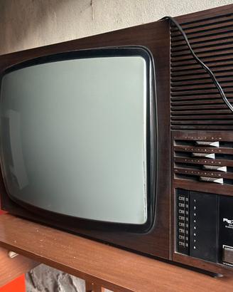 TV vintage REX Color Electronic televisore d’epoca