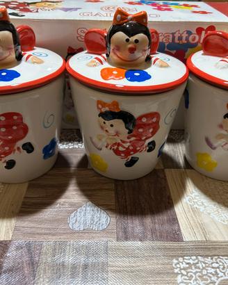 Set Barattoli Coccinella – Ceramica / Decorativi