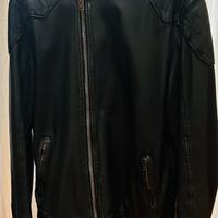 Giubbotto pelle nero WLG by Giorgio Brato tg 54
