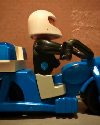 Lego duplo poliziotto motociclista 