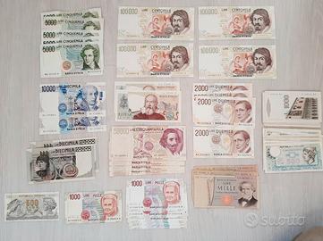 LOTTO 60 BANCONOTE LIRE ANCHE IN FDS*