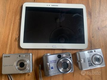 Tablet galaxty tab 3 + 3 fotocamere digitali
