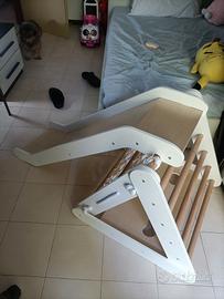 scivolo bimbi più triangolo arrampicata 