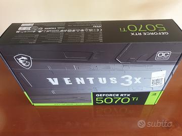 Msi GeForce RTX 5070 Ti 16G VENTUS 3X OC 16GBGDDR7