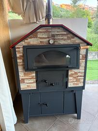 Forno a legna da esterno/interno con pietra – COME