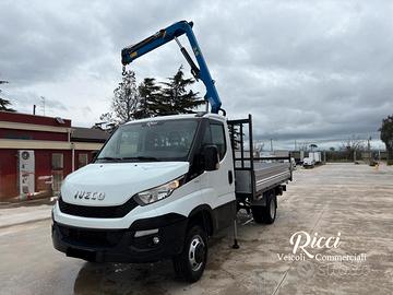 IVECO T. DAILY 35-130 CASSONE FISSO + GRU DN 3.6