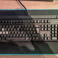 Tastiera Corsair STRAFE RGB Cherry MX Silent