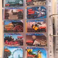 schede carte telefoniche capitali dell'euro 