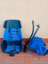 Seggiolino posteriore da bicicletta per bambino