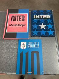 Raccolta 3 libri Inter