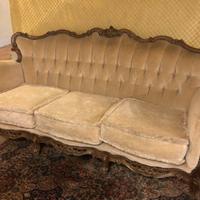 divano e poltrona classico