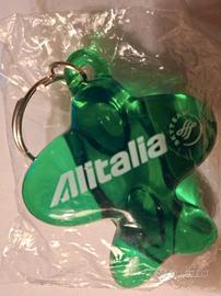 Portachiavi Alitalia vintage anni 90 nuovo 
