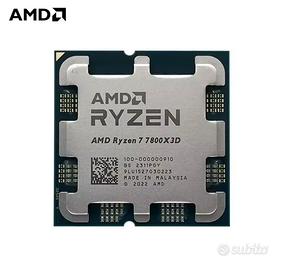 AMD Ryzen 7 7800X3D (versione Tray)