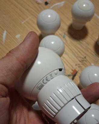 1 Testa termostatica connessa Fibaro wifi