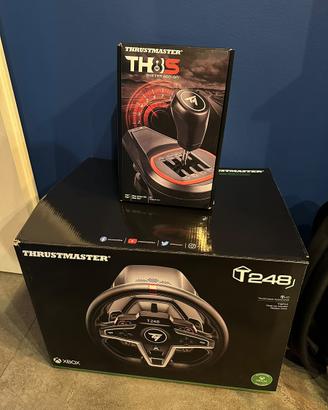 Volante Thrustmaster + Cambio