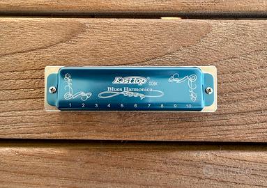 East Top 008k Blues Harmonica Chiave di do