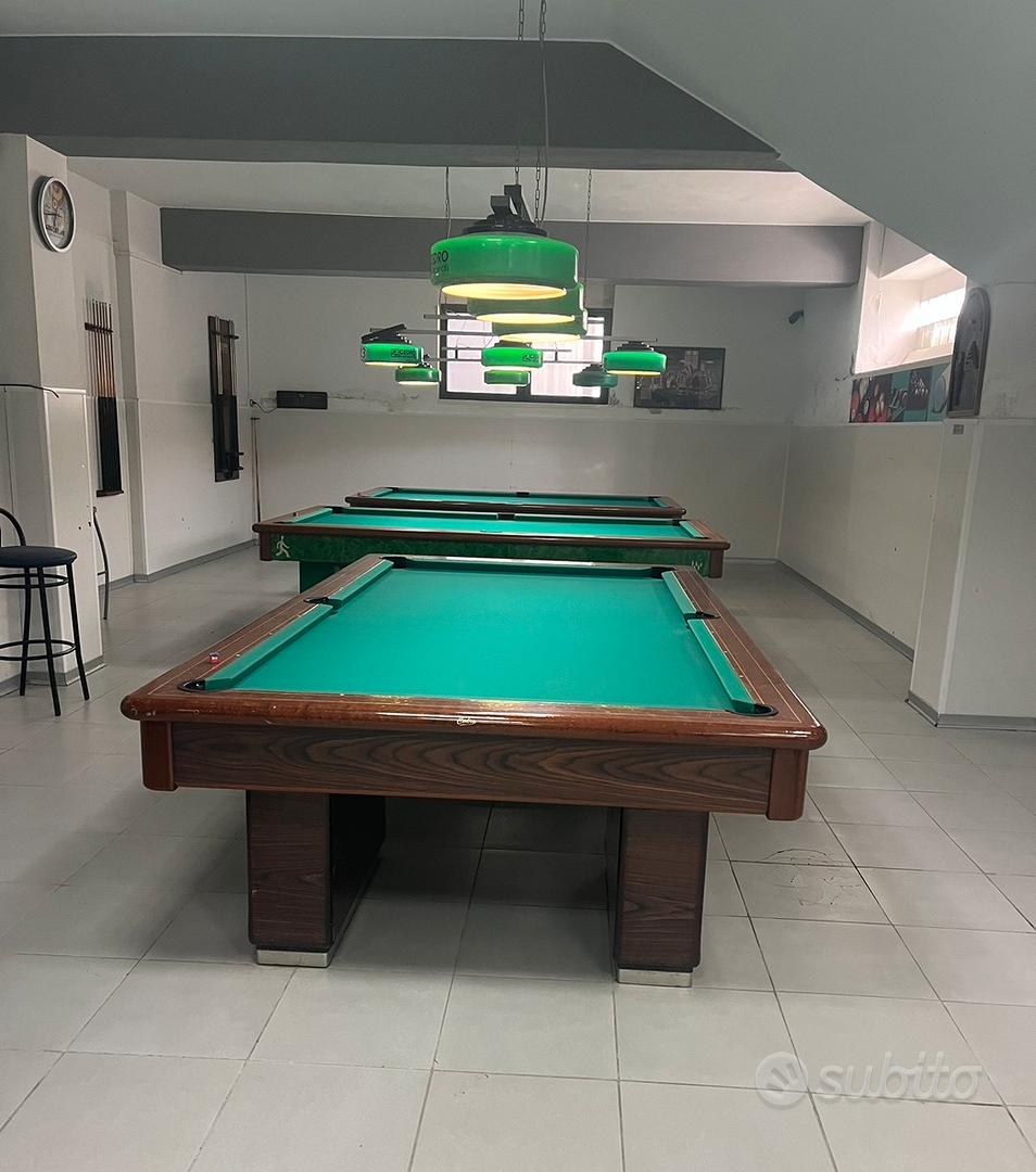 Tessuto Per Biliardo 9ft Verde - Feltro Professionale Con 6 Strisce, Per Tavoli Da Bar E Club - Foto 3