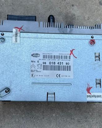 centralina radio PEUGEOT 208 dal 2019 9801843180