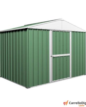 Box baracca lamiera Acciaio 275x175cm verde