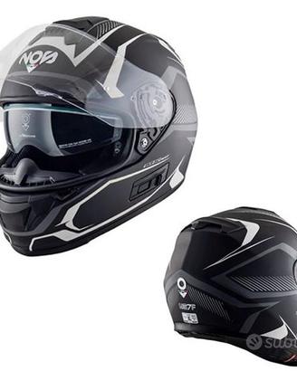 CASCO INTEGRALE MOTO NOS NS7F FIBRA VETRO LEGGERO