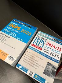 manuali per preparazione concorsi INPS