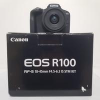 Canon EOS R100 + 18-45mm F4.5-6.3 IS STM usato