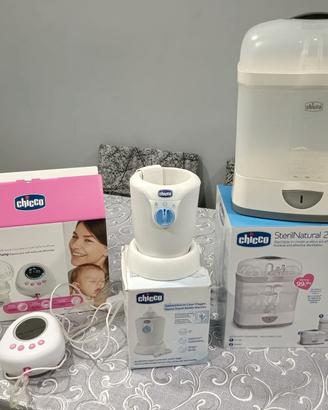 Scalda Biberon + Tira latte + Sterilizzare