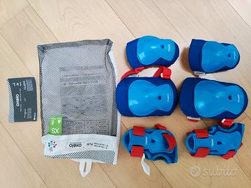 Set protezioni roller/skate/monopattino bambino 