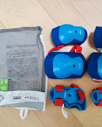 Set protezioni roller/skate/monopattino bambino 