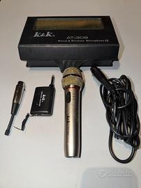 Microfono K&K AT-309 con accessori