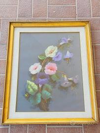 Quadro fiori pittore artista De Marinis