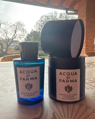 Profumo Acqua di Parma Arancia di Capri la riserva