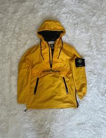 Impermeabile giallo stone island S