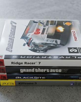 Lotto 4 Giochi - PlayStation 3