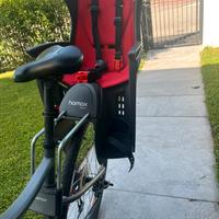 Seggiolino bici Hamax + attacco al sedile Hamax