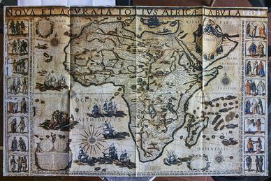 Mappa dell'Africa del 1600 da incorniciare - GEO