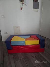 Divanetto Morbido Modulare per Bambini