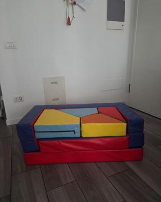 Divanetto Morbido Modulare per Bambini