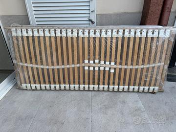 2 Reti materasso in faggio per  singolo 80x200