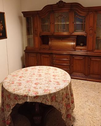 credenza salotto stile barocco+tavolo