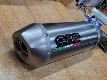 Terminale scarico GPR titanio