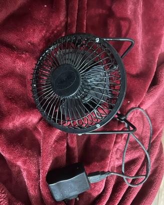 Mini ventilatore USB Zephir + presa USB